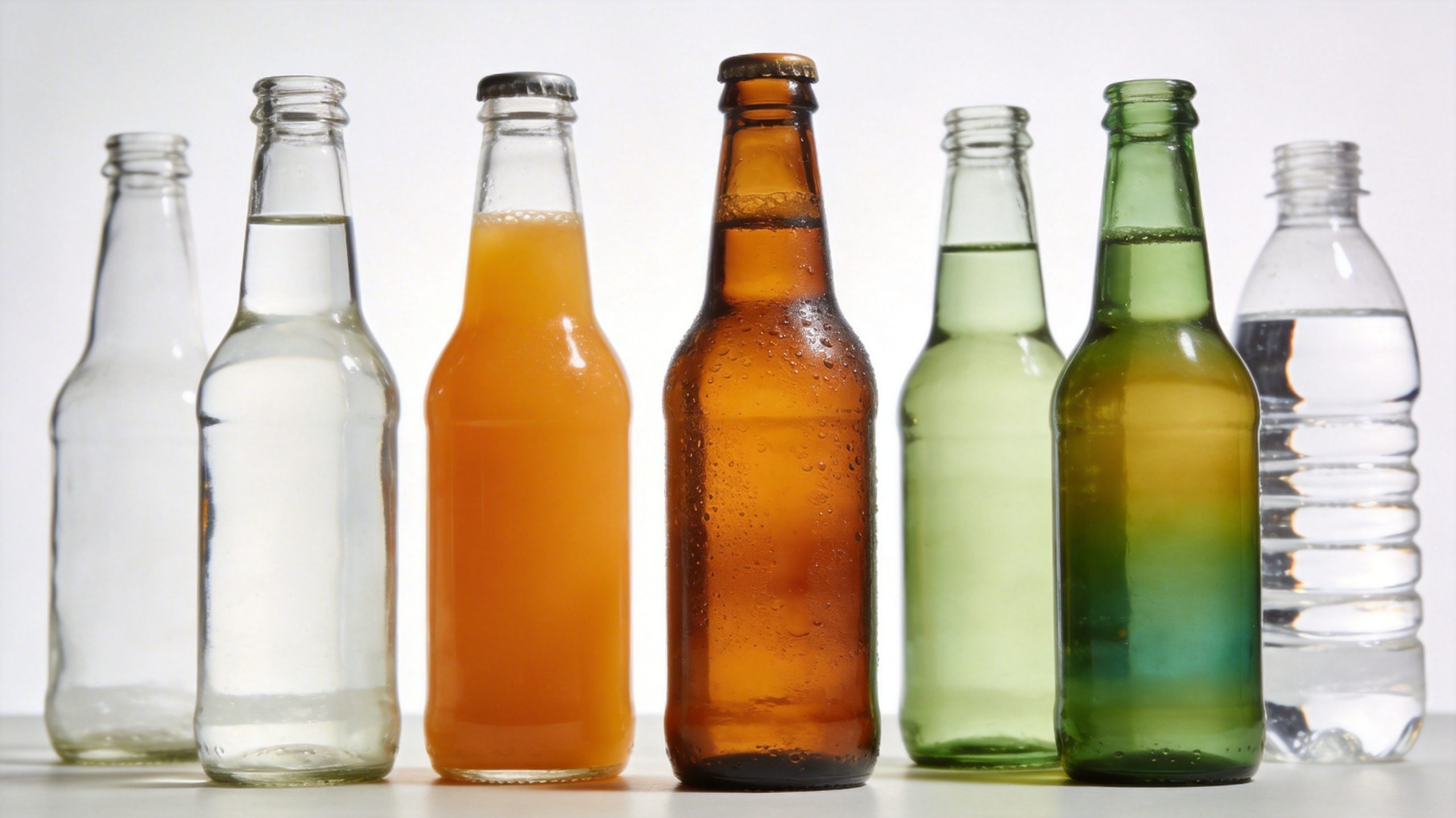 Glass Beverage Bottles